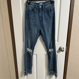 Show me your MuMu Brooklyn high waist jeans sz 27